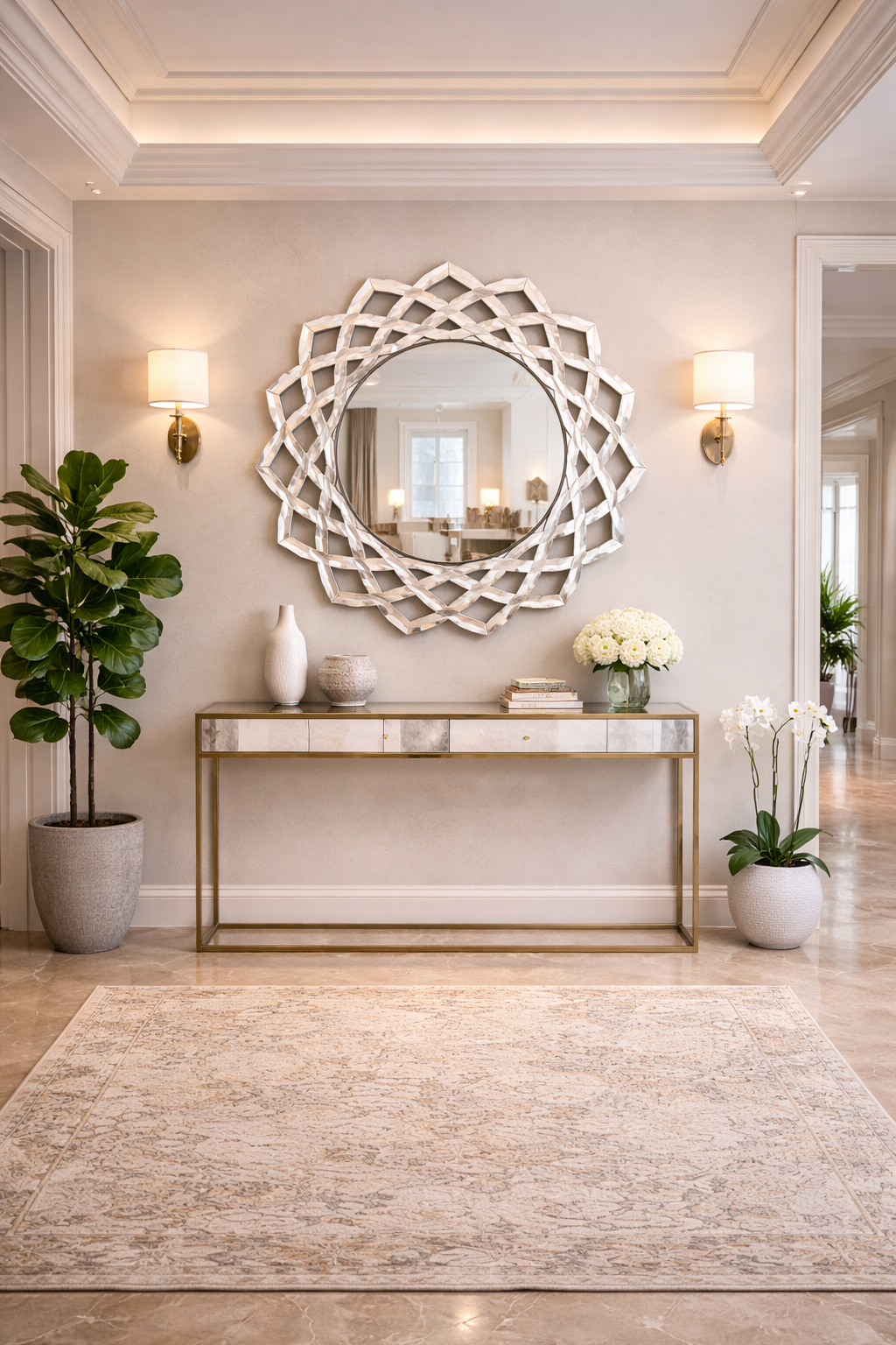 Lustrous Mesh Harmony Mirror thumbnail